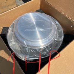  1HP 110 Volt Single Phase Motor 3500 CFM- Restaurant Hood Grease Rated Exhaust Fan- Fodd Truck High Speed Direct Drive Centrifugal Upblast Exhaust Fa