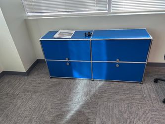 Authentic USM Haller 4-Door Modular Storage Cabinet