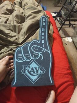 Tampa Bay rays foam finger