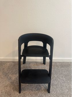 Stokke Steps Modern High Chair / Toddler Chair - Black
