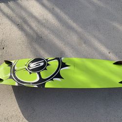 Preowned Misfit slingshot kite board surf board signed by John Doyle