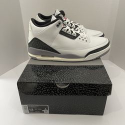 Jordan Retro 3 Summit White - Size 13 NIB