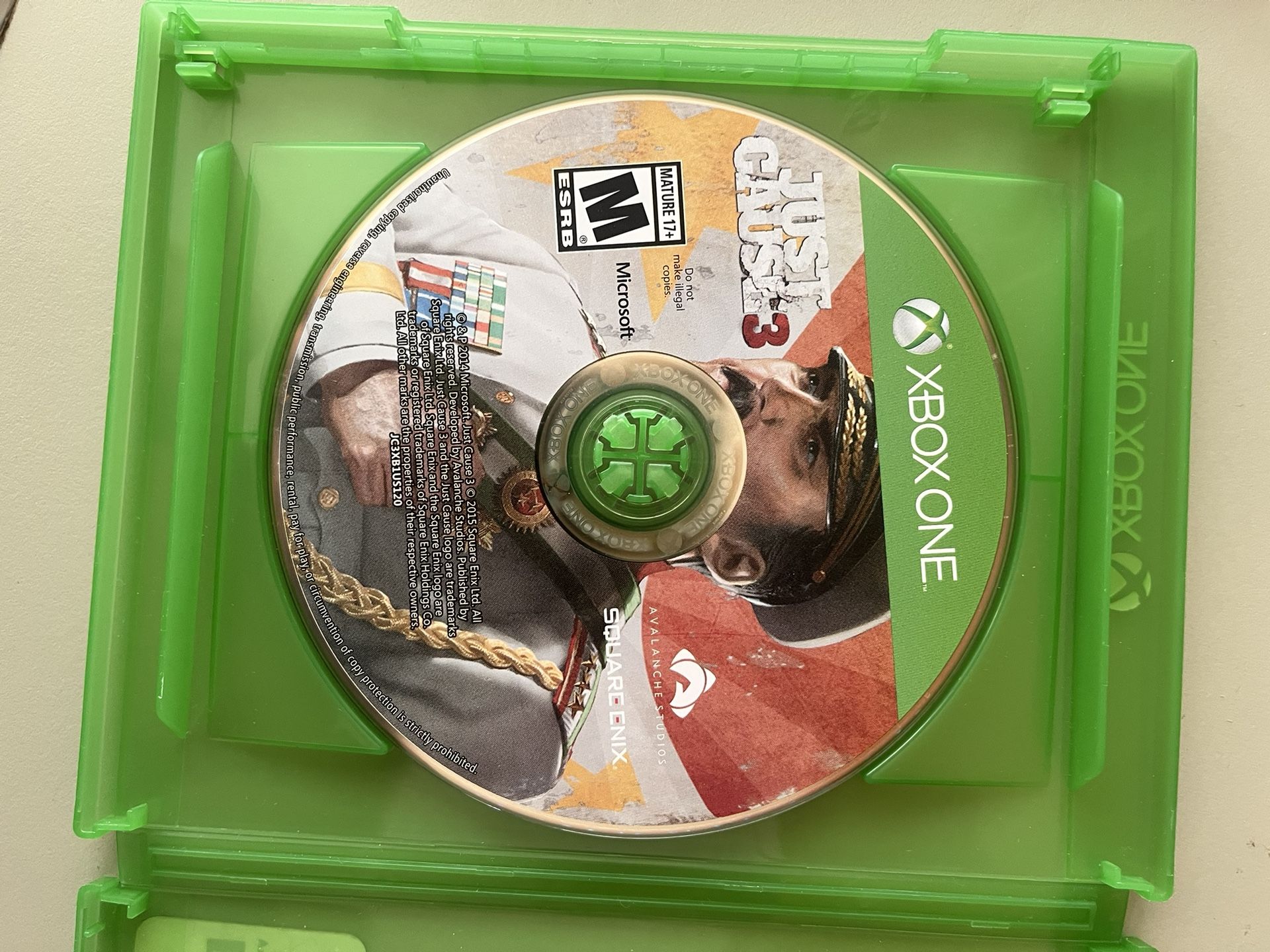 Just Cause 3( XBOX game)