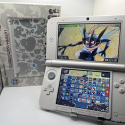Nintendo 3DS XL 64GB Pokemon Bank + ALL Pokemon Games, Mario, Zelda, Kirby
