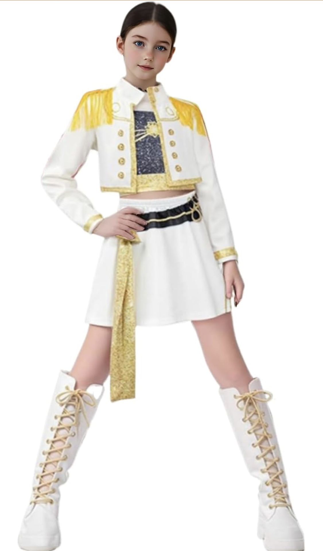 Girls Kpop Demon Hunter Costume