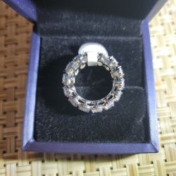 Italo Jewelry Silver Ring Size 6.75