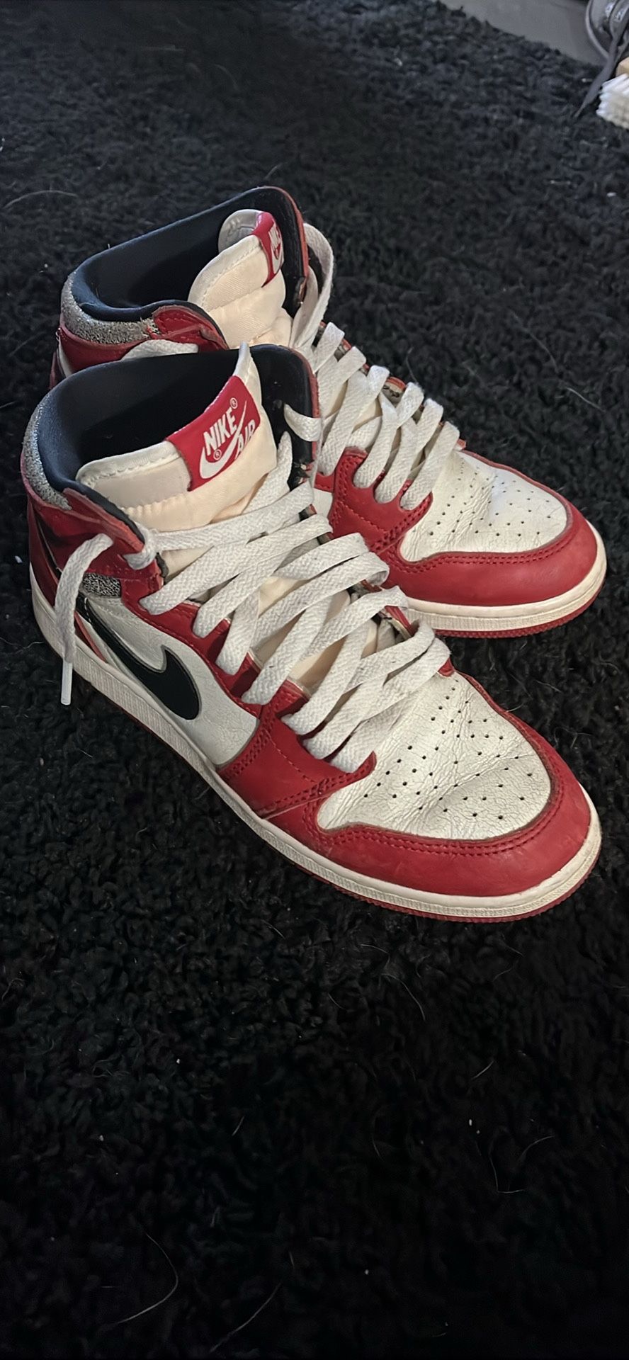 Jordan one lost and found’s size 6.5y