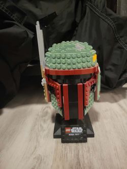Lego Star Wars boba Fett helmet