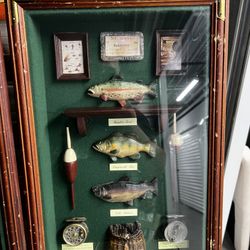 Fishing And Boat Shadow Box 🚤 🎣 