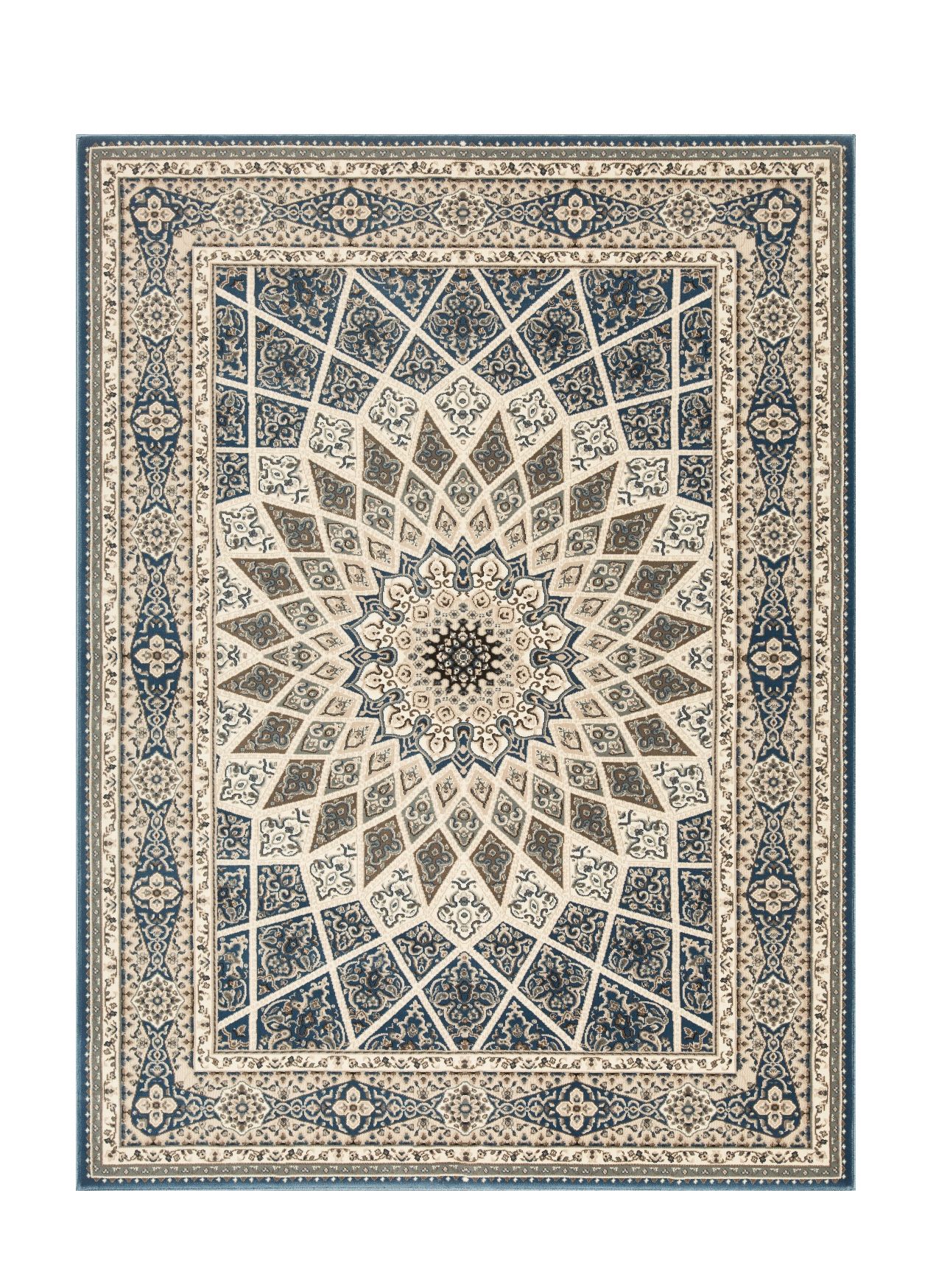 8/10 Thick Persian Design High Quality Rug