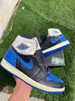 Jordan 1 High Union x Fragment Sport Royal