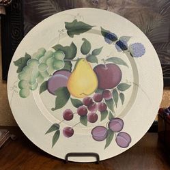 Home interiors Plato de frutas