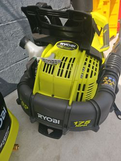 Ryobi 2cycle backpack blower