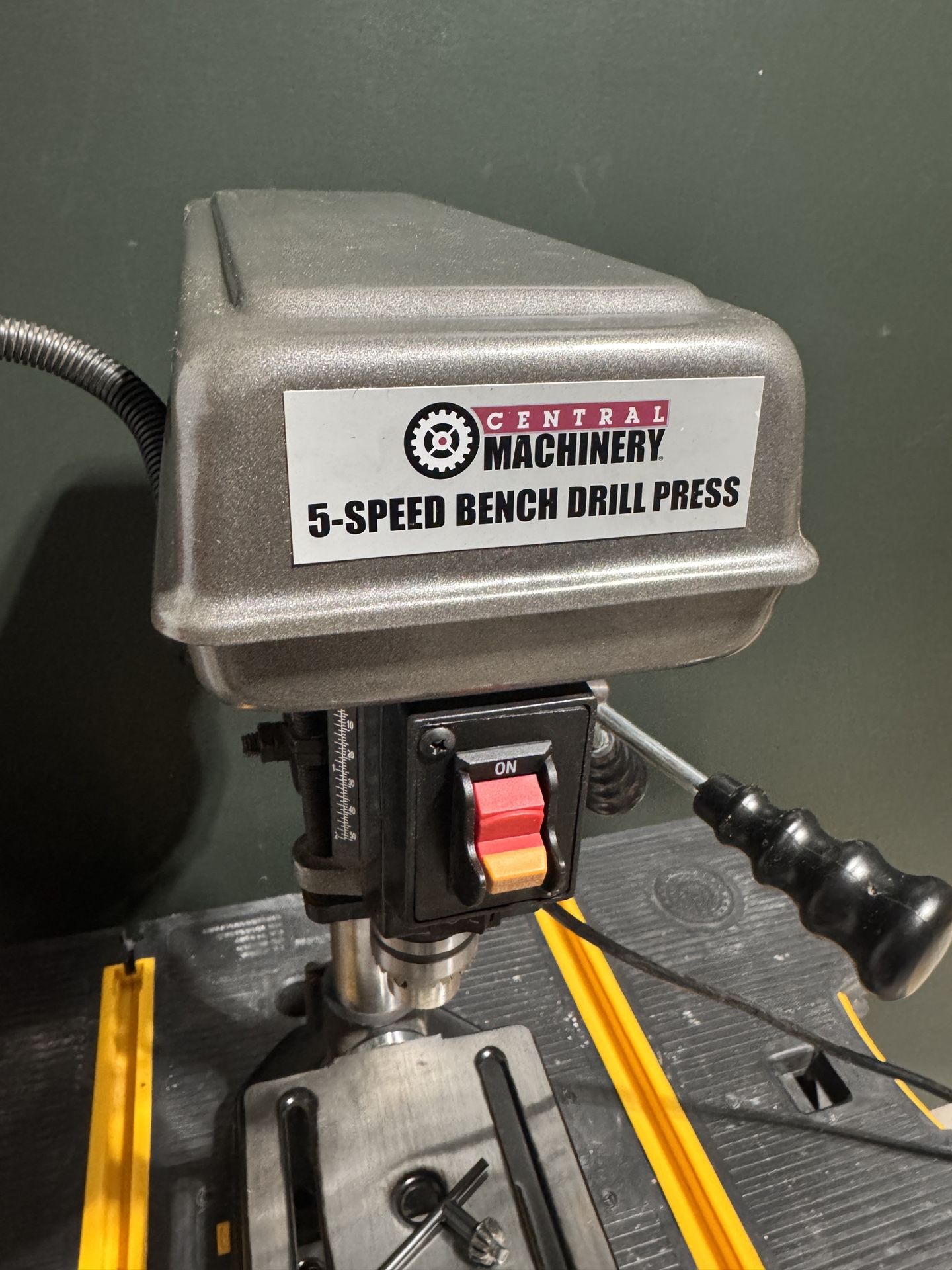 Central Machine 5 Speed Drill Press 