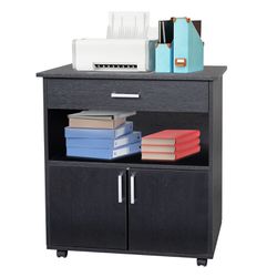 Ktaxon File Cabinet 4 Wheels File Storage Cabinet with 4 Shelfs Thumbnail