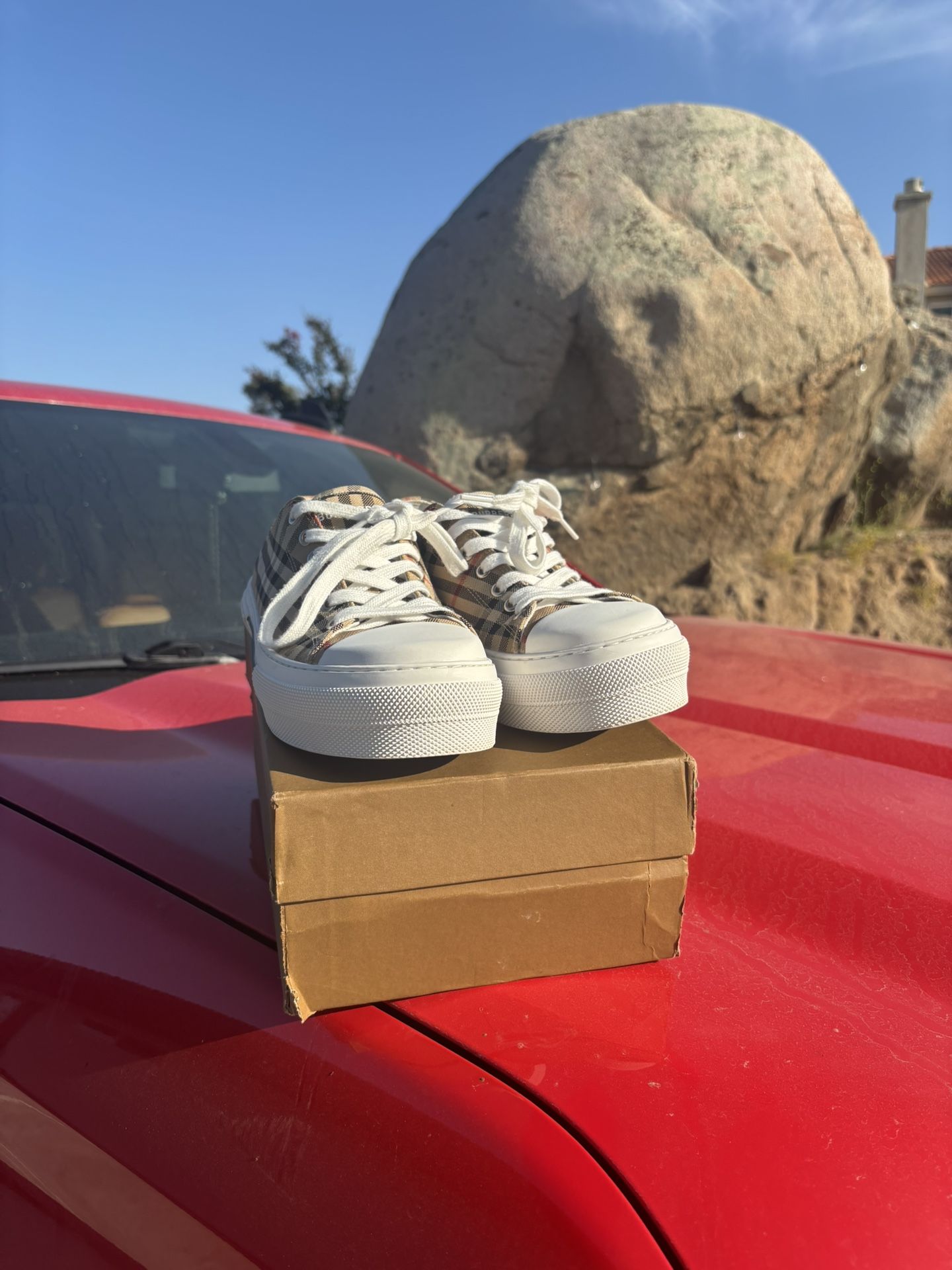 Burberry Converse
