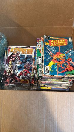 Box full of comics