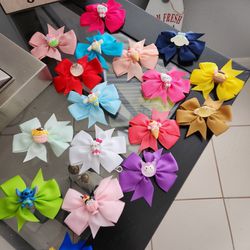 Beautiful Hair Clip Girls Bow/ Hello Kitty And Friends / Stitch 