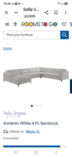 Sofia Vergara sectional