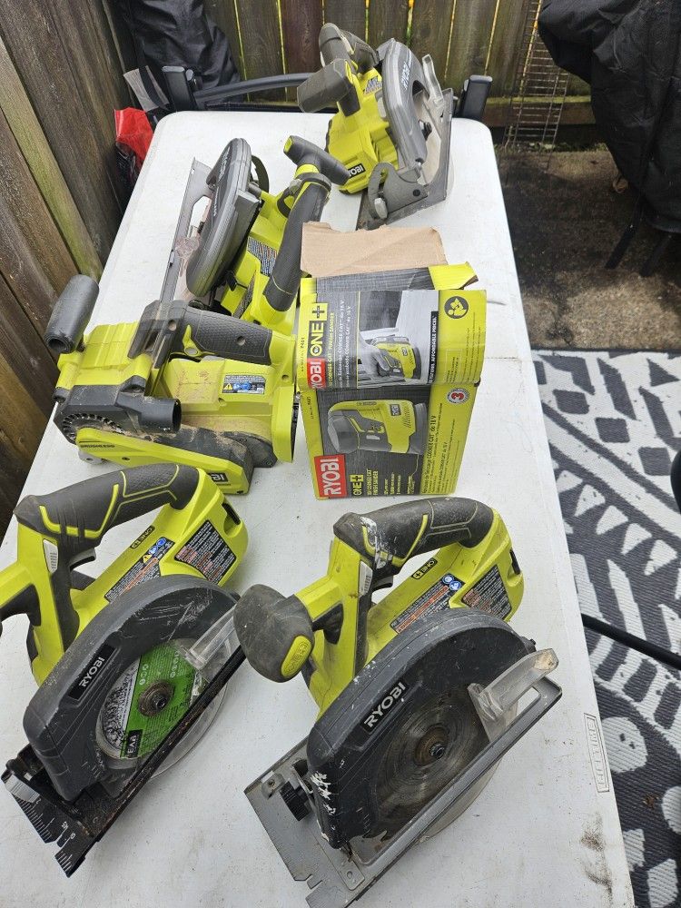Ryobi Cordless Sanders, Saw