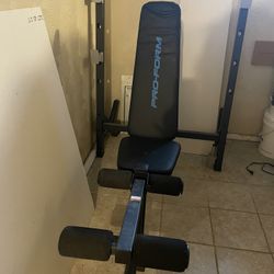 Weight Bench With Rack 