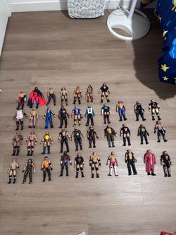 Wwe Action Figures Lot 40+