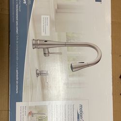 MOEN Birchfield Touchless Single-Handle Pull-Down Sprayer Kitchen Faucet in Spot Resist Stainless, 2 Available 