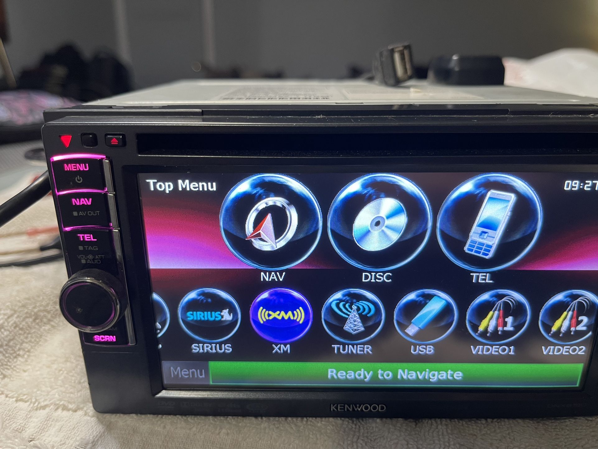 Kenwood Radio,Navegación Cd Aux DNX6180,