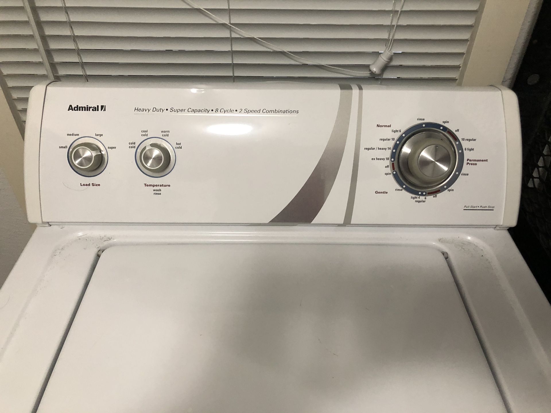 Admiral washer for Sale in Dallas, TX - OfferUp