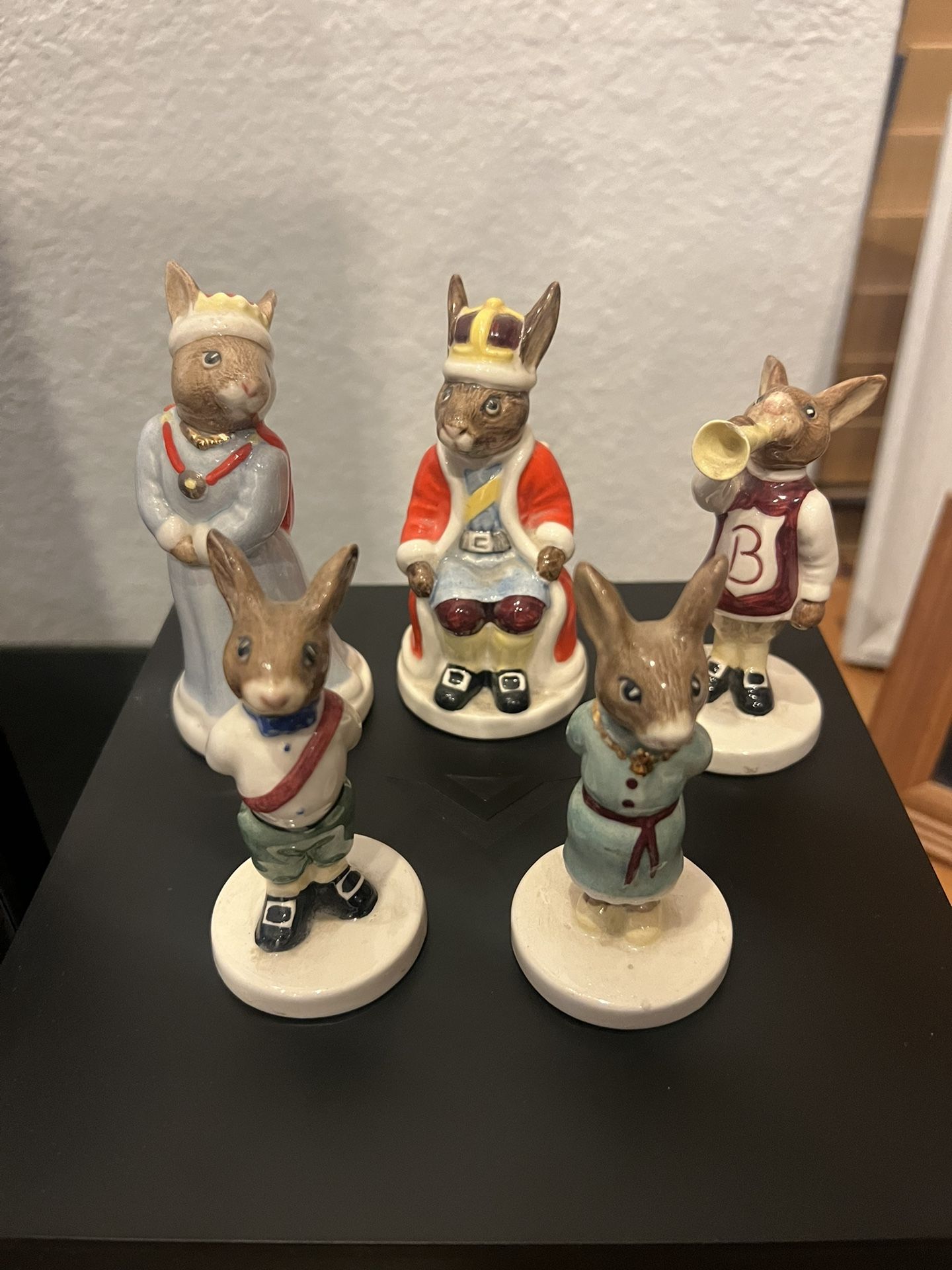 Royal Doulton Bunnykins Royal Family Figurines