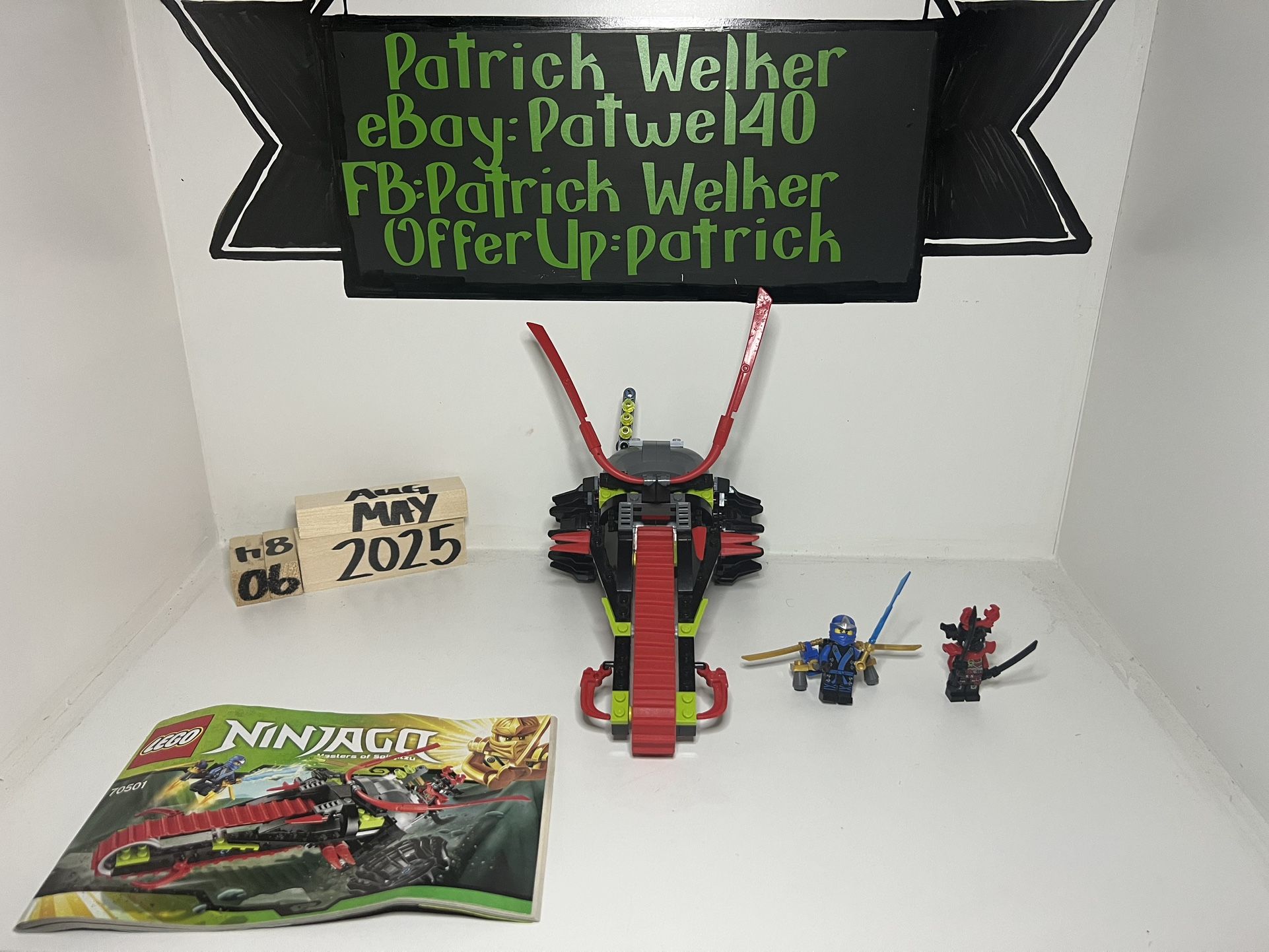 70501 LEGO Ninjago The Final Battle Warrior Bike