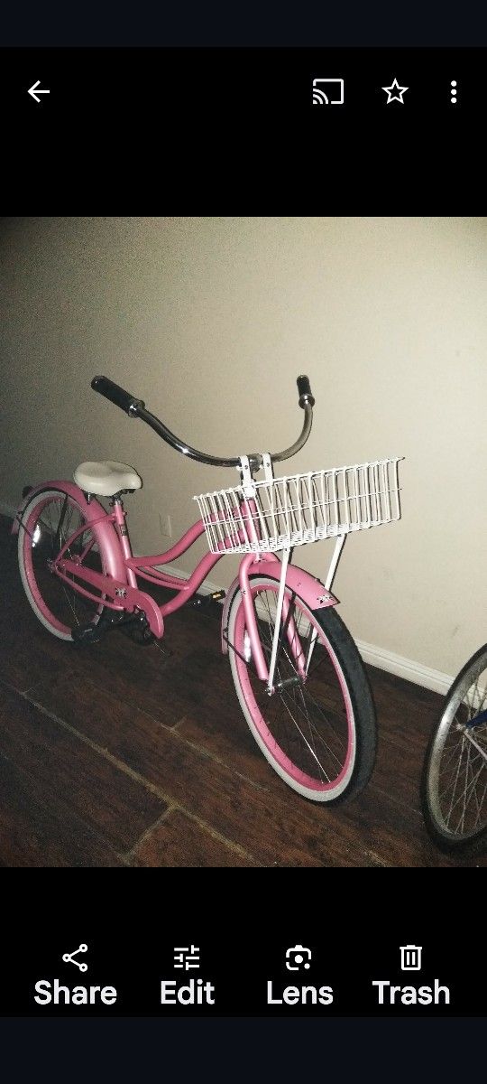 Pink Beach Cruiser 