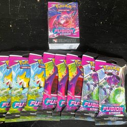 Pokemon Fusion Strike Build And Battle Sleeved Booster
