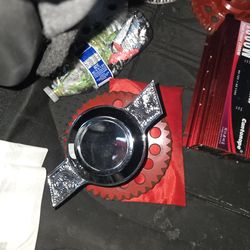 New engraved  adapter and knock off for wire wheels