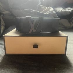 Louis Vuitton Belt Damier Graphite 