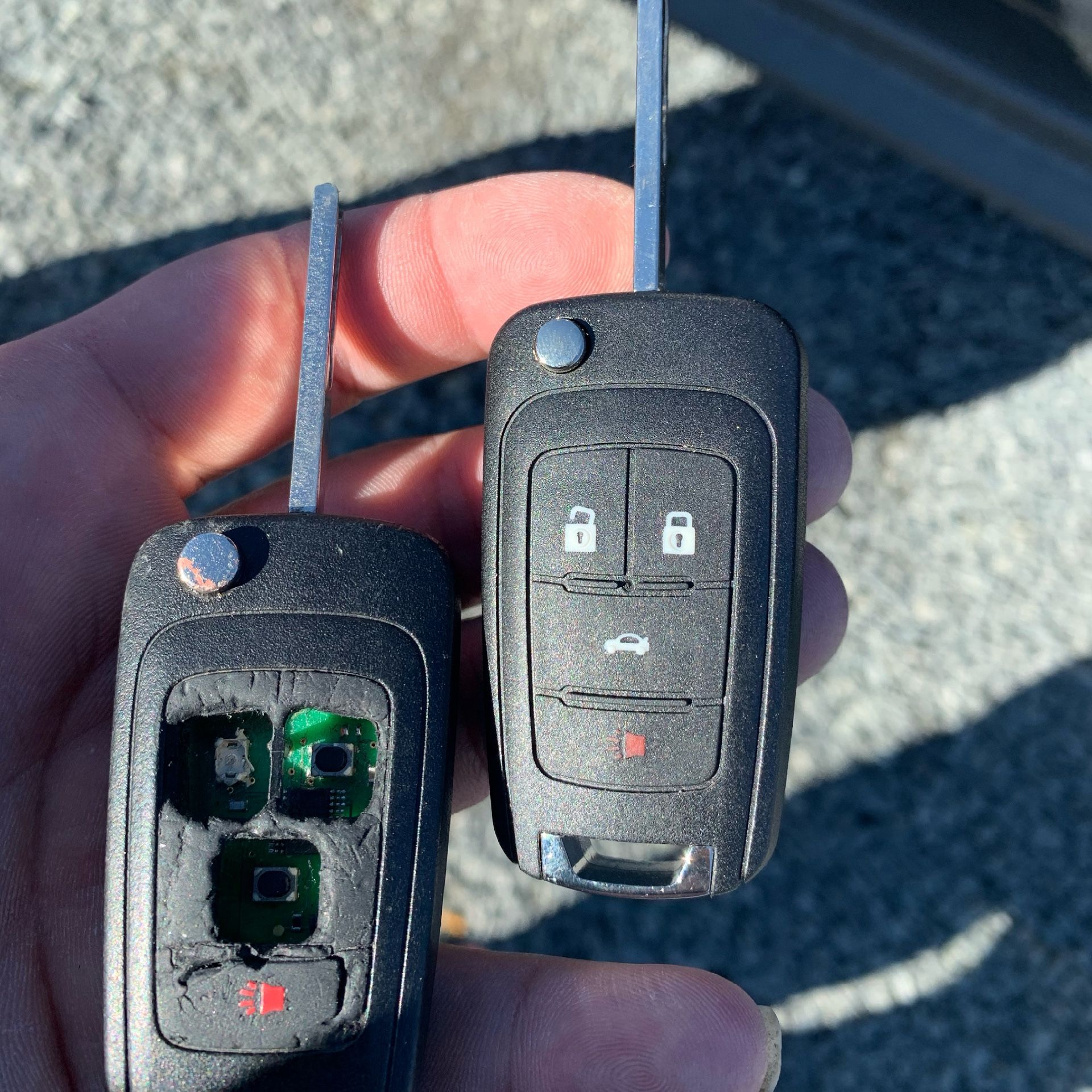 Chevy Remote Flip Key