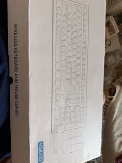 Green wireless keyboard