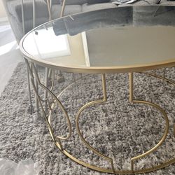 Mirror Top Coffee Table 