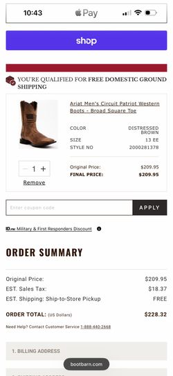 ARIAT BOOTS