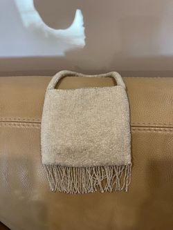 Beaded evening handbag