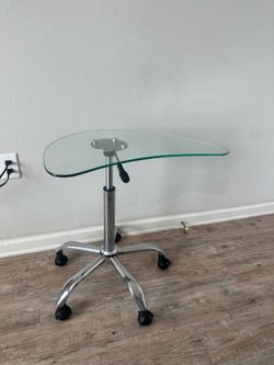 Adjustable Rolling Desk