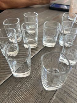 Custom Etched Shot Glasses