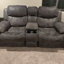 Sofa Loveseat, All Power Recliners