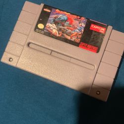 Super Nintendo Game Street Fighter 2