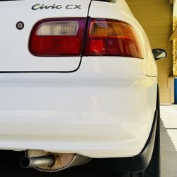 92-95 Honda Civic Hatchback OEM  Axle Back  EG 