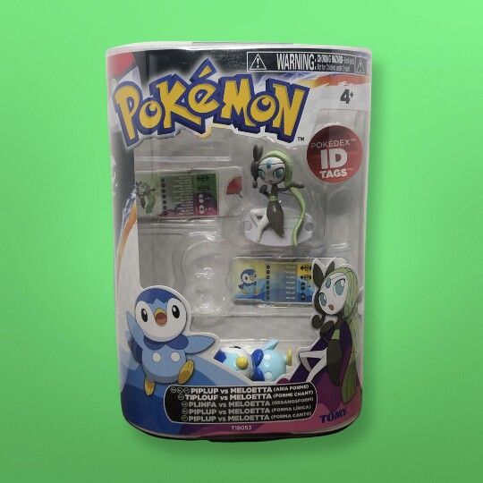 NEW SEALED Pokemon PIPLUP MELOETTA TOMMY FIGURES 2013