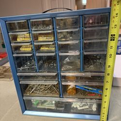 Multi drawer Hardware Case Plus Bonus