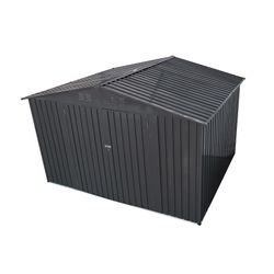 Outdoor Sheds 6FT x 8FT & Outdoor Storage  Tool House with Lockable Door & Shutter Vent