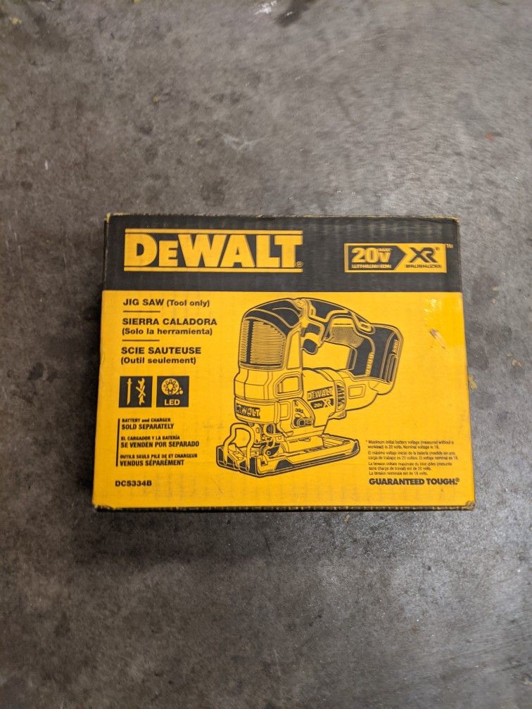 DEWALT 20-Volt MAX XR Cordless Brushless Jigsaw (Tool-Only)