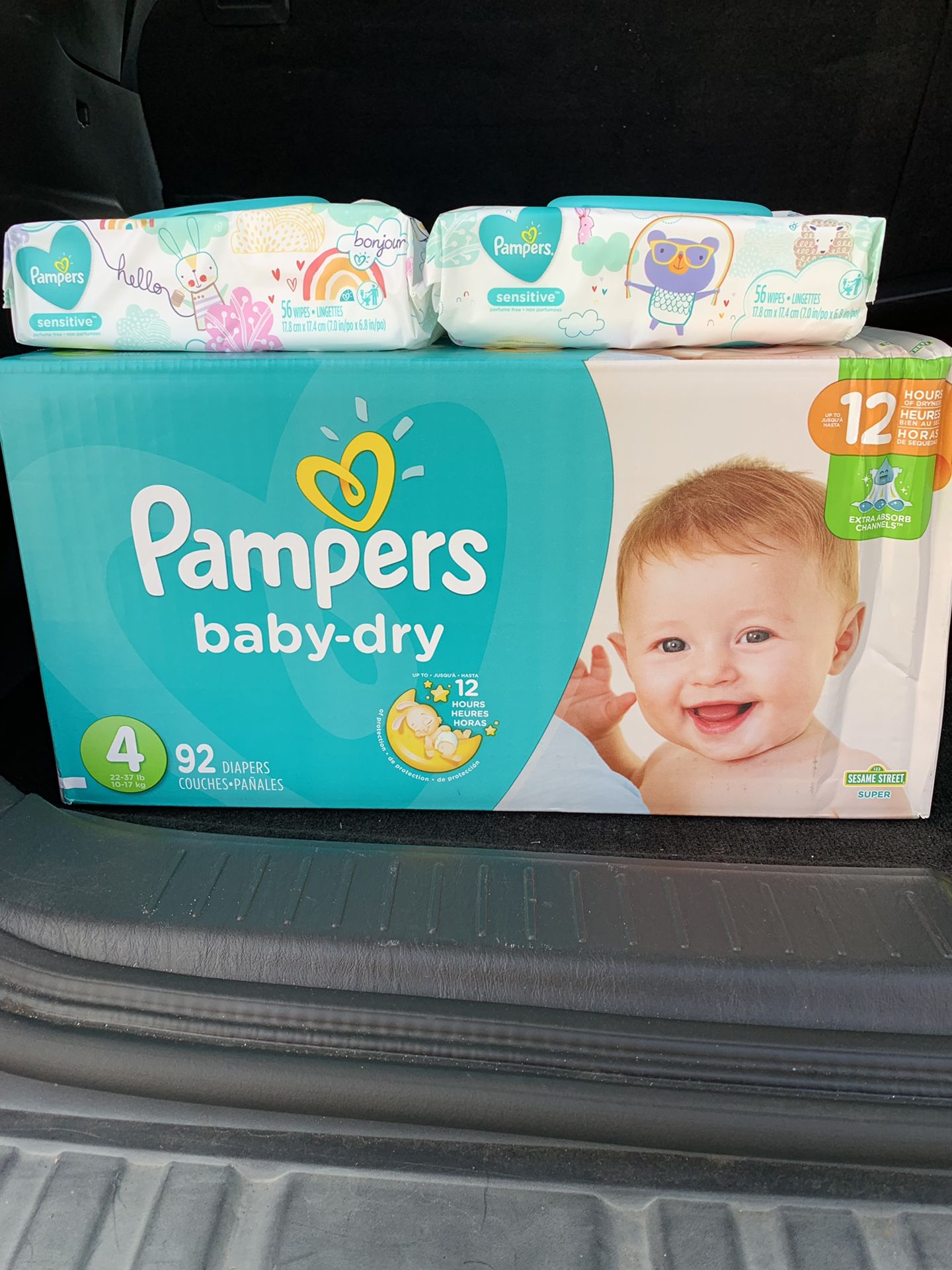 Pampers Diaper Bundle (size 4)